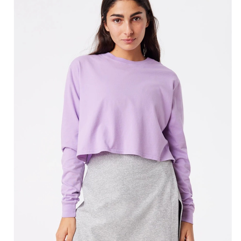 Outdoor Voices Everyday Crop Longsleeve | Size M